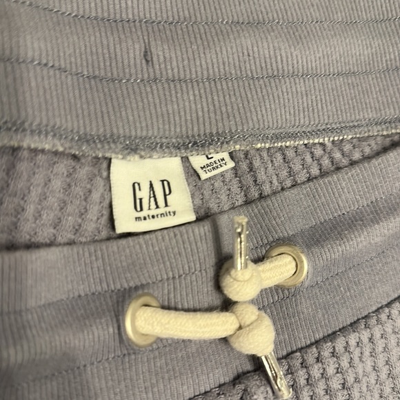 Maternity under belly waffle jogger pants - Picture 3 of 3